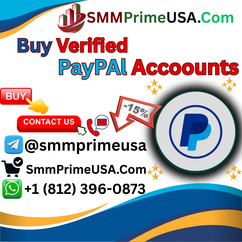 Buy Verified PayPal Accounts